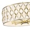 Z-Lite Harden Pendant, 10-Light, 32 In.W x 11.75 In.H, Modern Gold/White 1948P32-MGLD - alternate 4